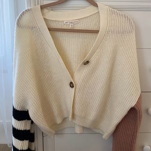 Urban outfitters cropped oversized sweater